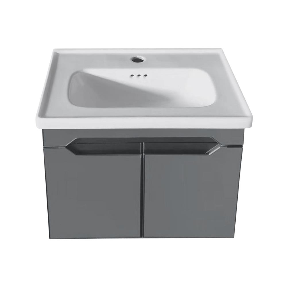 อ่างล้างหน้าเคาน์เตอร์ MOYA CB-2316 สีเทา