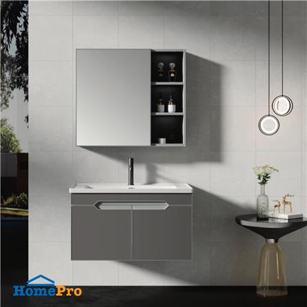 อ่างล้างหน้าเคาน์เตอร์ MOYA CB-2316 สีเทา_5