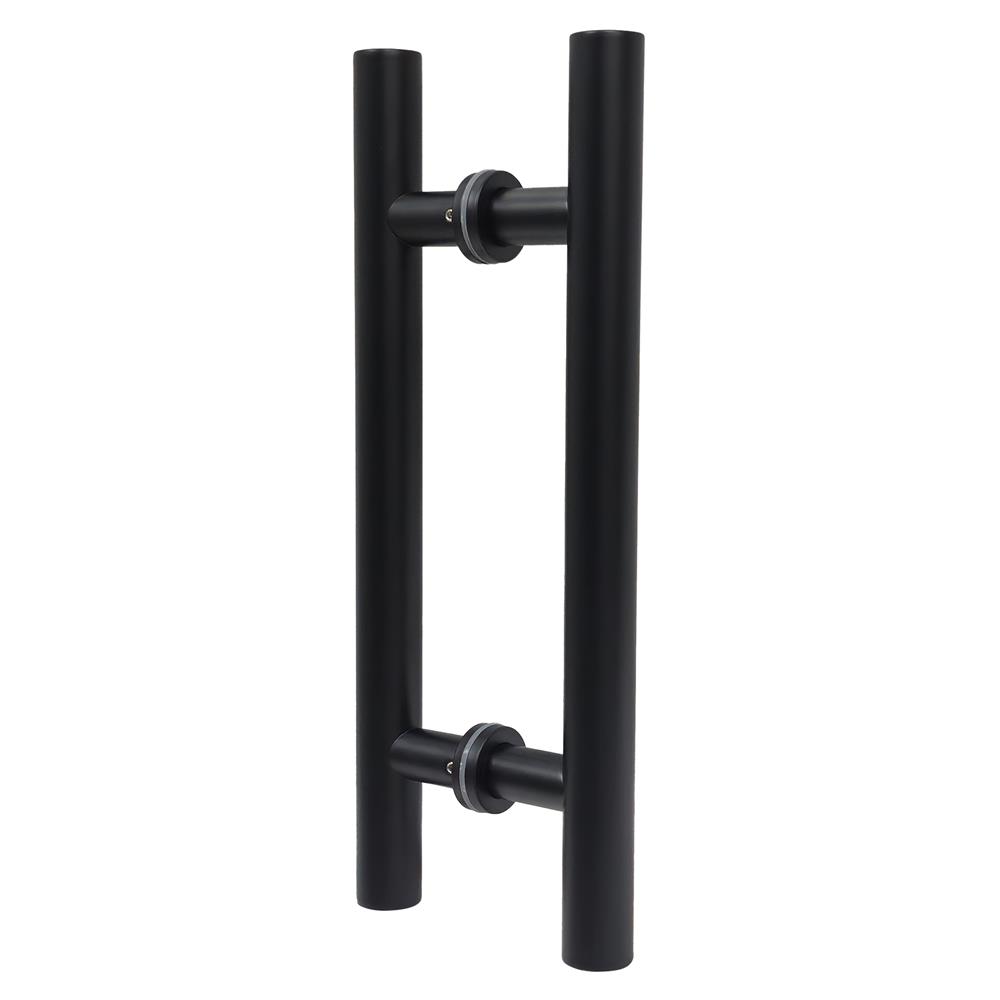 มือจับประตู แบบดึง AZLE DP1010-16 16 นิ้ว สีดำ