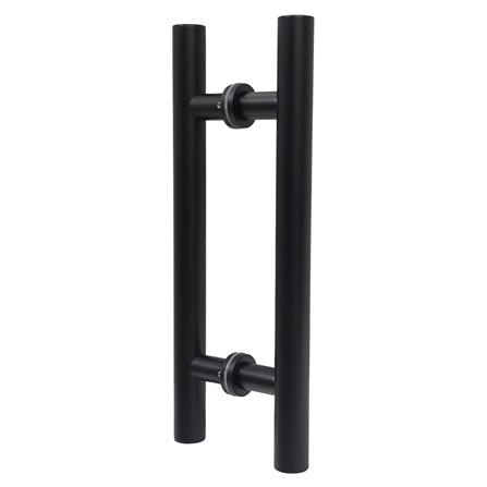 มือจับประตู แบบดึง AZLE DP1010-16 16 นิ้ว สีดำ_0