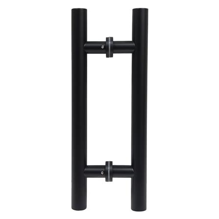 มือจับประตู แบบดึง AZLE DP1010-16 16 นิ้ว สีดำ_1