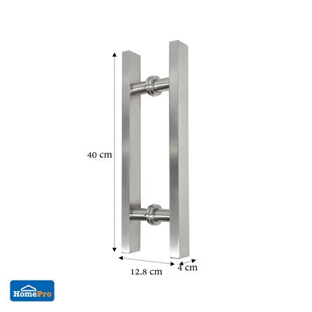 มือจับประตู แบบดึง AZLE DP1018-16 16 นิ้ว สีสเตนเลส_5