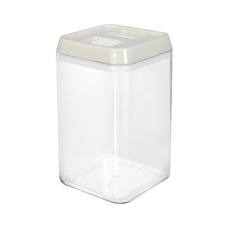 ขวดโหลเหลี่ยม PS ฝาบีบ KECH WRING 1.5 ลิตร สีขาว/ใส_2