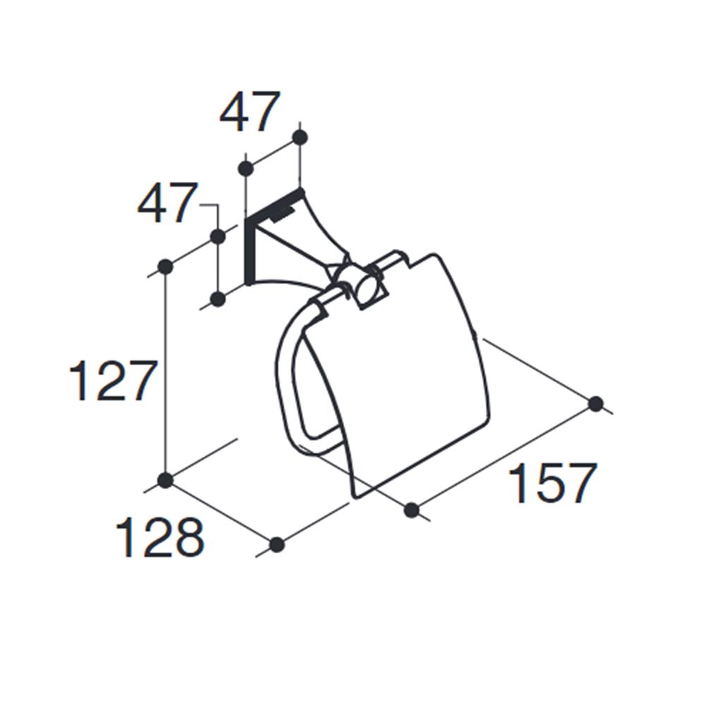 ที่ใส่กระดาษ KOHLER K-37352T-2MB สีทอง