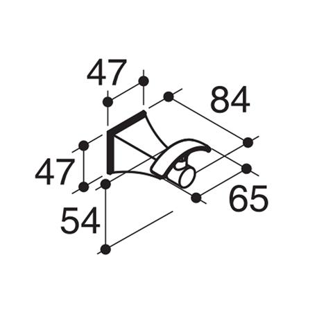 ขอแขวนผ้า KOHLER K-492T-2MB สีทอง_1