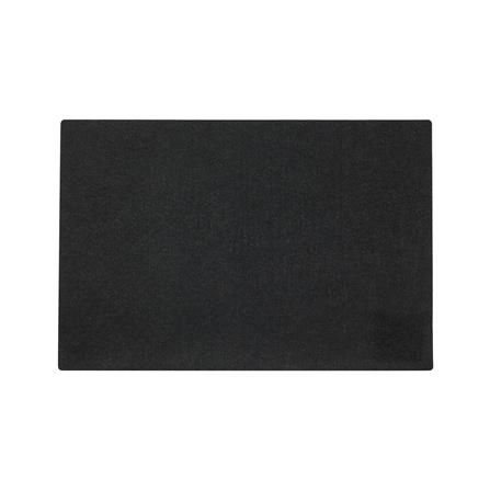 แผ่นรองจานหนัง PU KECH WEAVE สีดำ_3