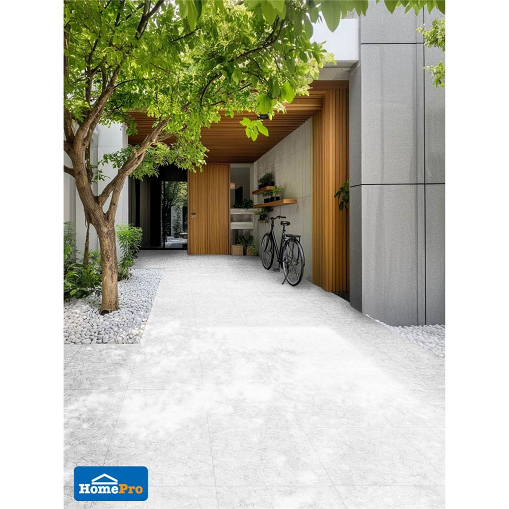 กระเบื้องพื้น 16x16 นิ้ว COTTO อควาร่า ขาว PM 0.96 ตร.ม.