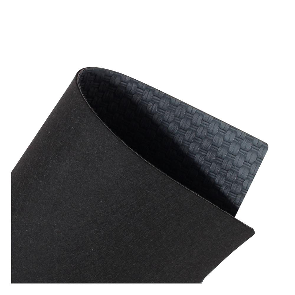 แผ่นรองจานหนัง PU KECH WEAVE สีน้ำเงิน