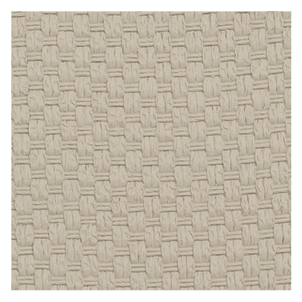 แผ่นรองจานหนัง PU KECH WEAVE สีน้ำตาล