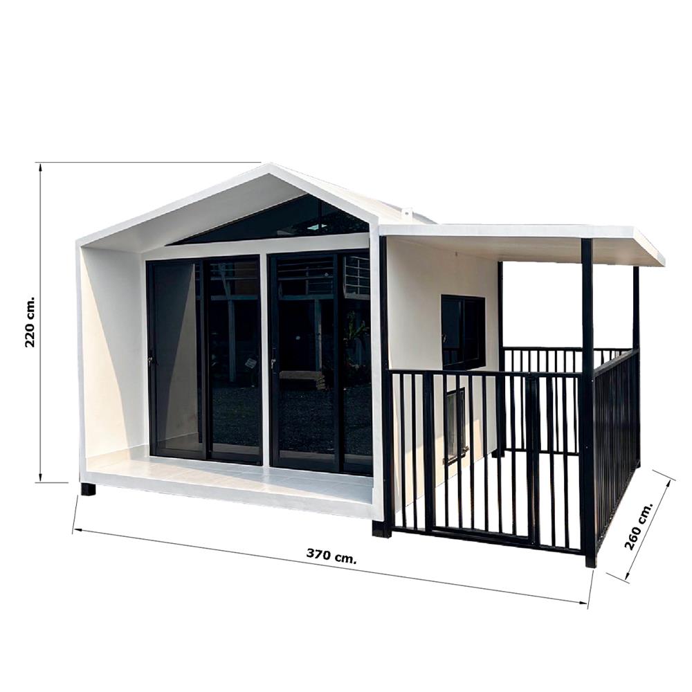 บ้านหมา บ้านแมว T.C. DOGHOUSE 11 NORDIC 260X370X220 ซม.