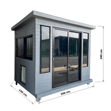 บ้านหมา บ้านแมว T.C. DOGHOUSE 28 CLASSIC 150X200X180 ซม._4