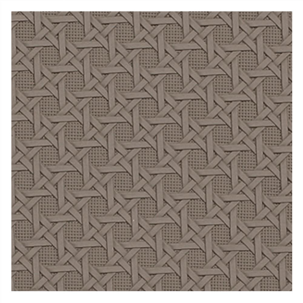 แผ่นรองจานหนัง PU KECH COTTA สีน้ำตาลเข้ม