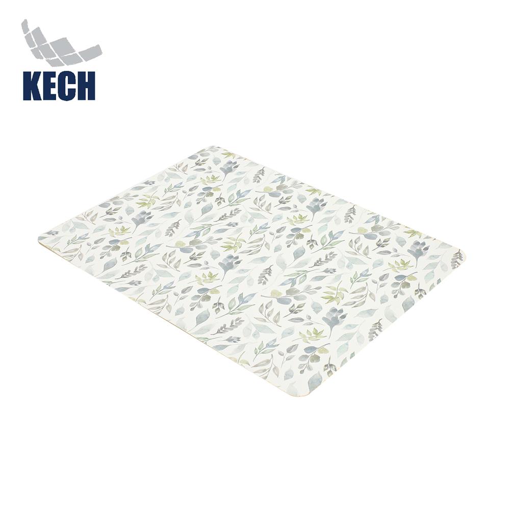 แผ่นรองจานหนัง PU KECH WISTERIA SIZE S สีขาว_0