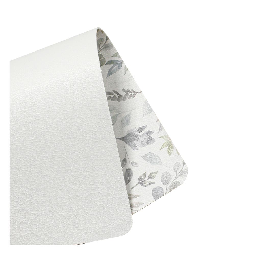 แผ่นรองจานหนัง PU KECH WISTERIA SIZE S สีขาว