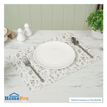 แผ่นรองจานหนัง PU KECH WISTERIA SIZE S สีขาว_6