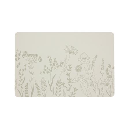 แผ่นรองจานหนัง PU KECH ALL PLANT สีเทา_2