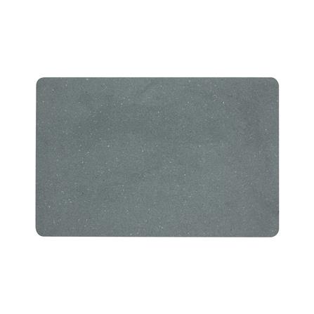 แผ่นรองจานหนัง PU KECH ALL PLANT สีเทา_3