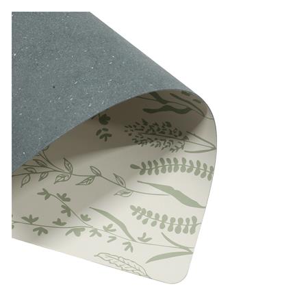 แผ่นรองจานหนัง PU KECH ALL PLANT สีฟ้า_4