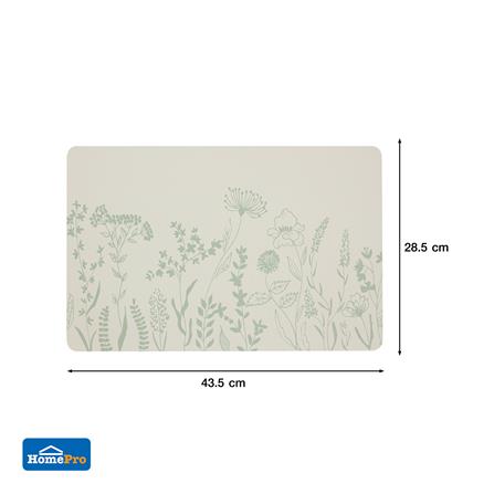 แผ่นรองจานหนัง PU KECH ALL PLANT สีฟ้า_7