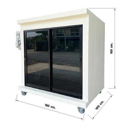 บ้านหมา บ้านแมว T.C. DOGHOUSE 3 MODERN 100X160X160 ซม._4