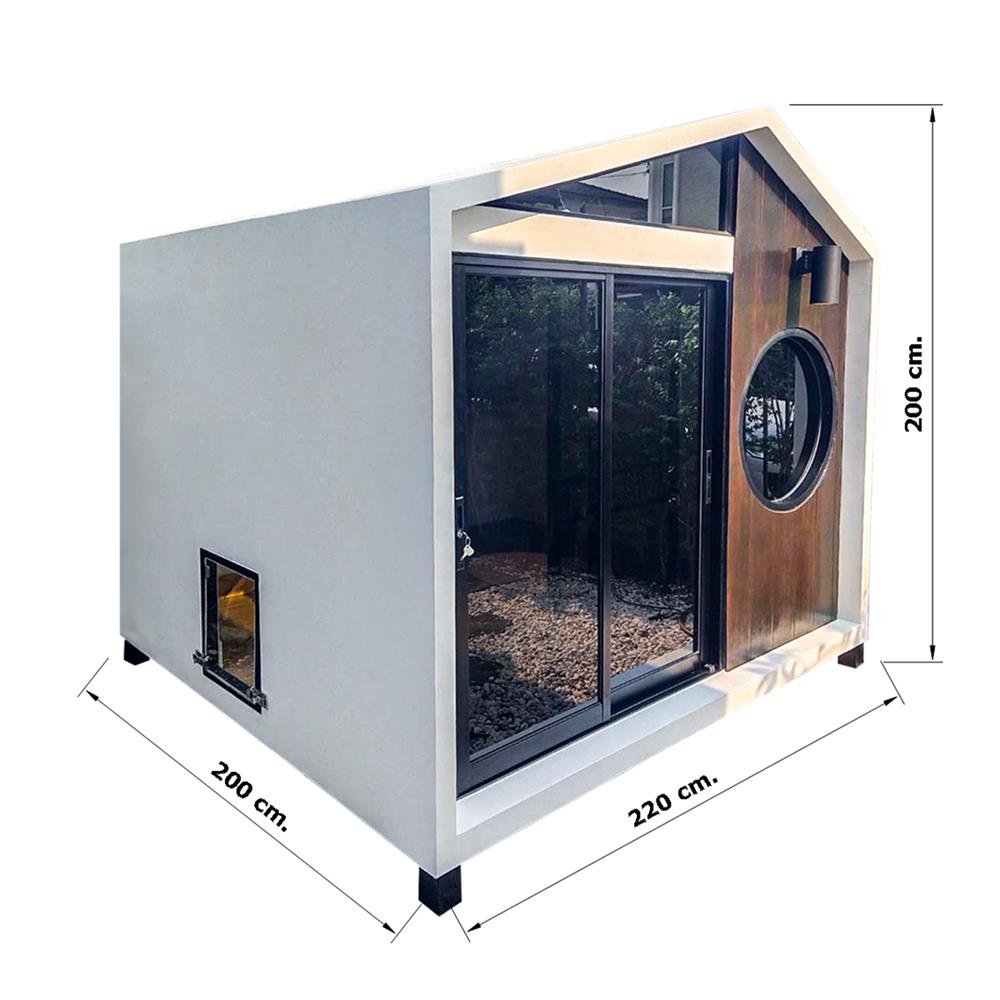 บ้านหมา บ้านแมว T.C. DOGHOUSE 11 NORDIC 200X220X200 ซม.