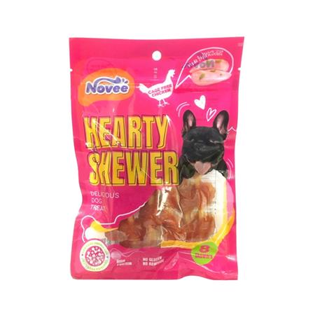ขนมสุนัข NOVEE HEARTY TREATS SKEWER 8 ชิ้น_0