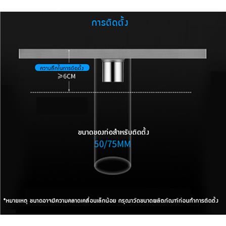 รางน้ำทิ้ง CASSA CL0251 20 ซม. สีเงิน_3
