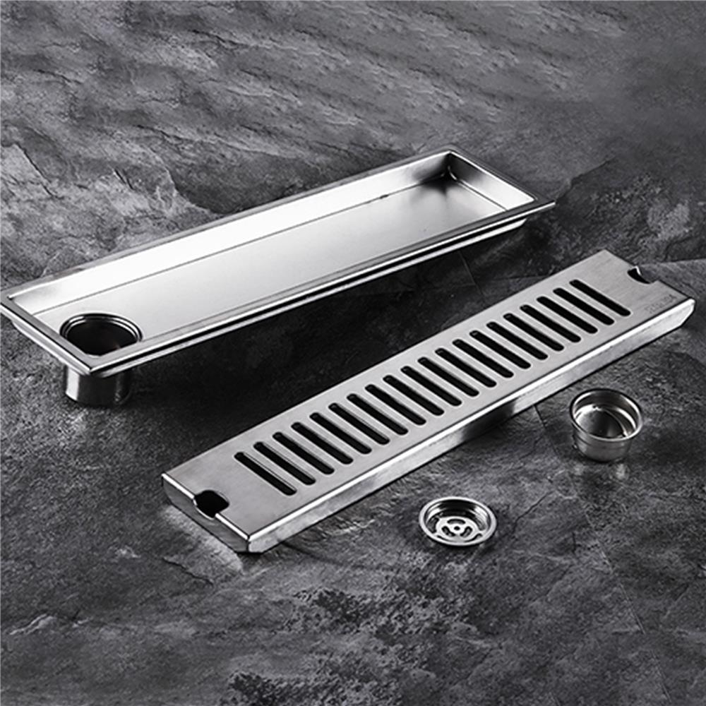 รางน้ำทิ้ง CASSA CL0144 20 ซม. สีเงิน