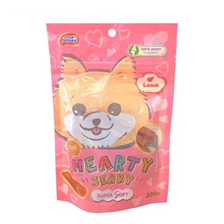 ขนมสุนัข NOVEE HEARTY JERKY MINI LAMB FLAVOR 100 ก._0