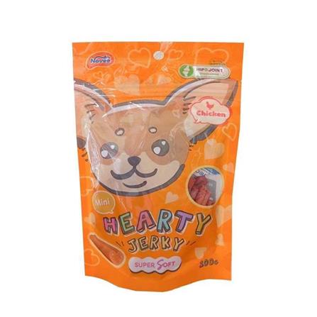 ขนมสุนัข NOVEE HEARTY JERKY MINI CHICKEN 100 ก.