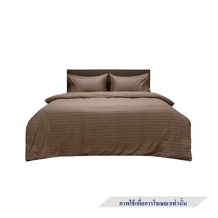 ปลอกหมอนหนุน PICASSO SMILE 21x36 นิ้ว สีน้ำตาล แพ็ก 2 ชิ้น_2