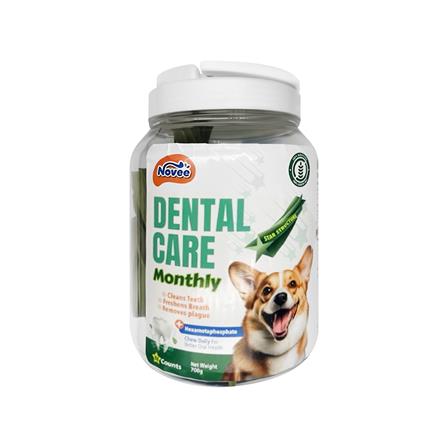 ขนมขัดฟัน NOVEE DENTAL CARE MONTLY 31 ชิ้น/ 700 กรัม_0