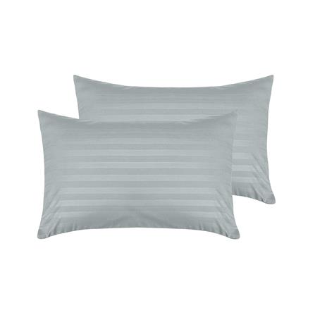 ปลอกหมอนหนุน PICASSO SMILE 20x30 นิ้ว สีเทา แพ็ก 2 ชิ้น_0