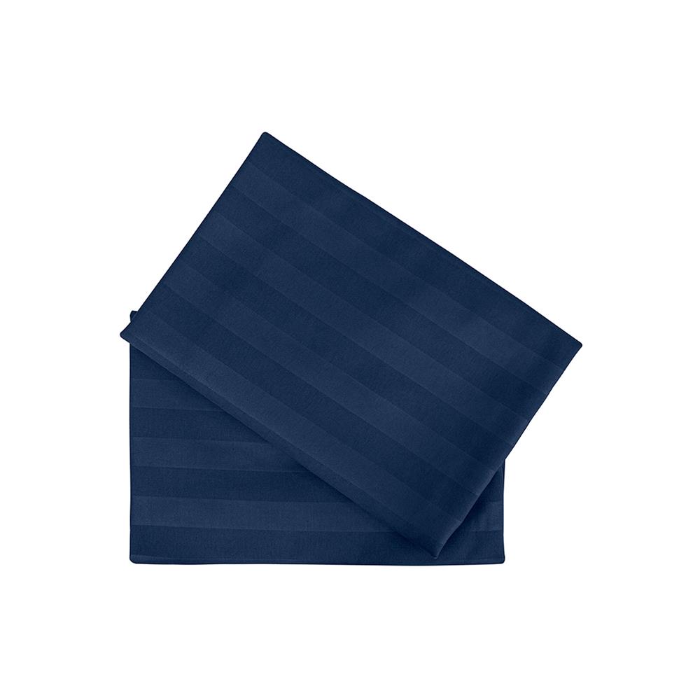 ปลอกหมอนหนุน PICASSO SMILE 21x36 นิ้ว สี NAVY BLUE แพ็ก 2 ชิ้น
