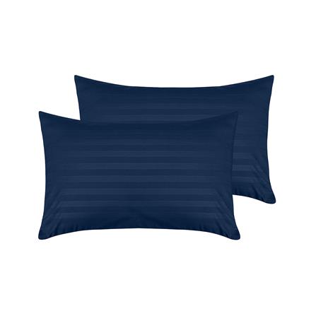 ปลอกหมอนหนุน PICASSO SMILE 21x36 นิ้ว สี NAVY BLUE แพ็ก 2 ชิ้น_0