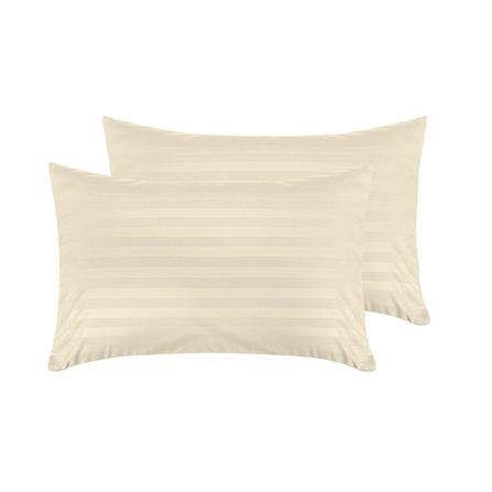 ปลอกหมอนหนุน PICASSO SMILE 21x36 นิ้ว สีครีม แพ็ก 2 ชิ้น_0