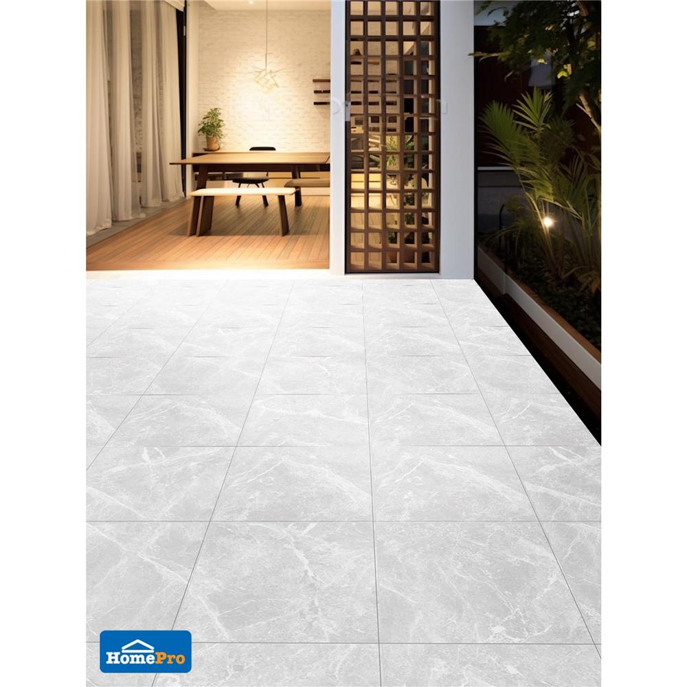 กระเบื้องพื้น 60x60 ซม. COTTO มาดริด ขาว PM 1.44 ตร.ม.