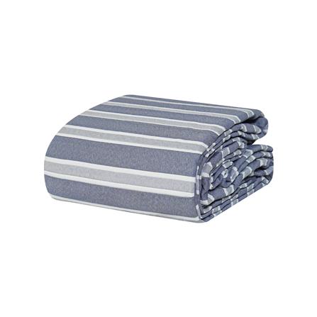 ผ้าคลุมเตียง 6 ฟุต HOME LIVING STYLE ARNOLD สีฟ้า_0