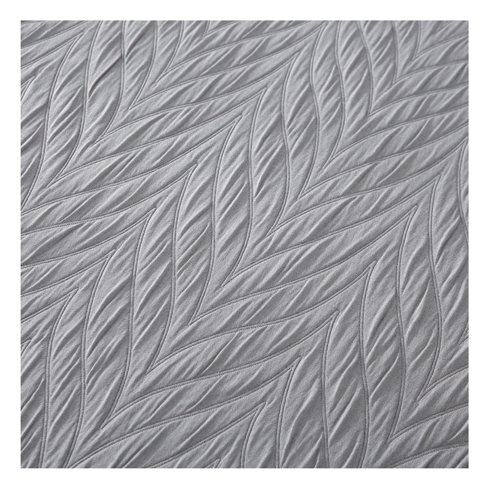 ผ้าคลุมเตียง 6 ฟุต HOME LIVING STYLE ASTON สีเทา