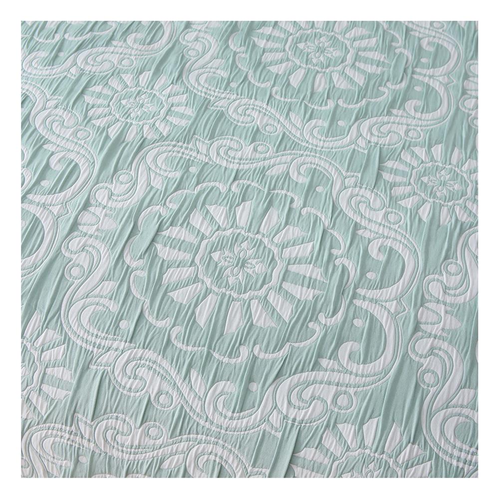 ผ้าคลุมเตียง 6 ฟุต HOME LIVING STYLE RILEY สีเขียว