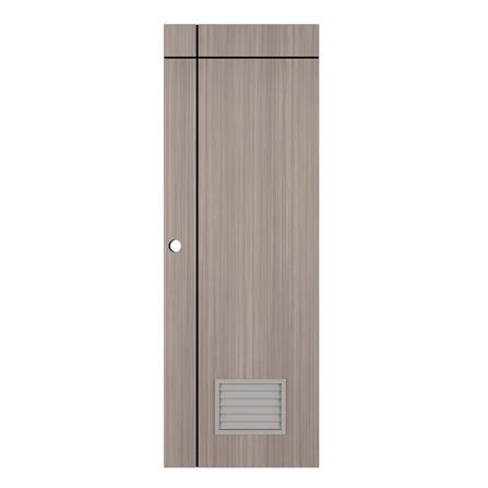 ประตูห้องน้ำ UPVC PARAZZO PUL-B06 70X200 ซม. สีเท็กซัส โอ๊ค เจาะลูกบิด_0