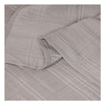 ผ้าคลุมเตียง 6 ฟุต HOME LIVING STYLE MARTIN สีน้ำตาล_2