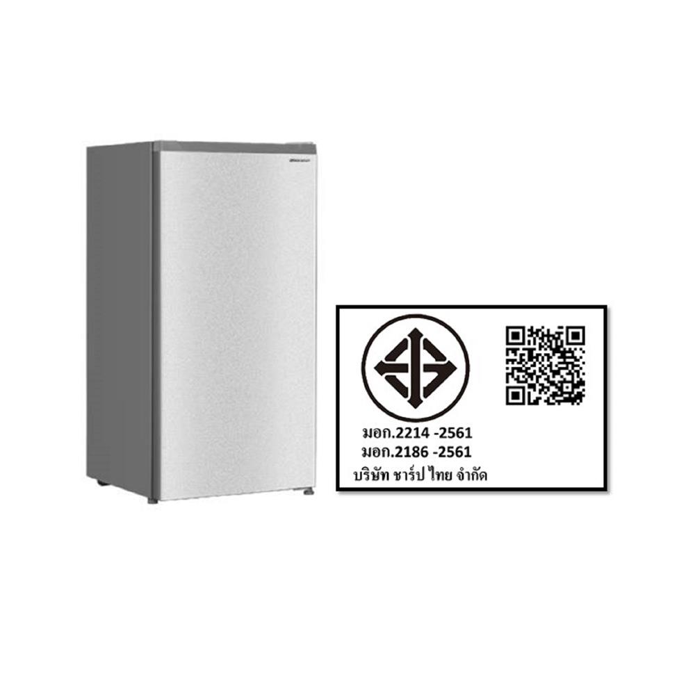 ตู้เย็น 1 ประตู SHARP SJ-F15ST-SL 5.4 คิว สีเงิน