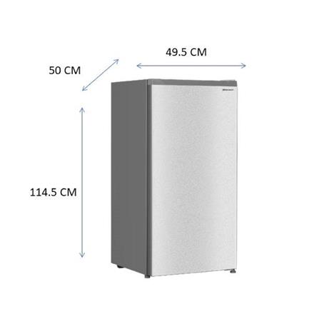 ตู้เย็น 1 ประตู SHARP SJ-F15ST-SL 5.4 คิว สีเงิน_7