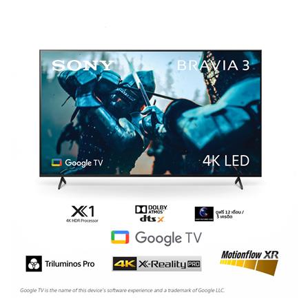 ทีวีแอลอีดี 85 นิ้ว SONY (4K, LED, GOOGLE TV) BRAVIA 3 K-85S30_6