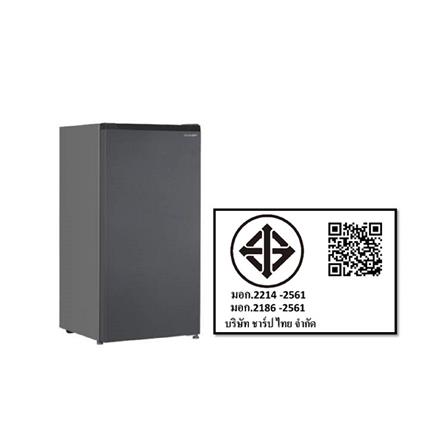 ตู้เย็น 1 ประตู SHARP SJ-F15ST-DK 5.4 คิว สีเทาเข้ม_8