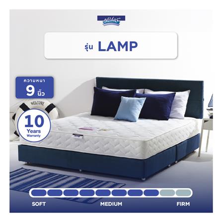 ที่นอน 5 ฟุต MIDAS LAMP พร้อมหมอนหนุน 2 ชิ้น_14
