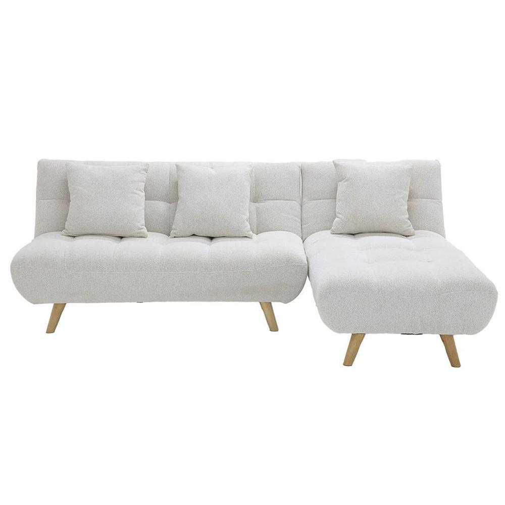 โซฟาเข้ามุม KONCEPT JAWY 19227795 สีครีม