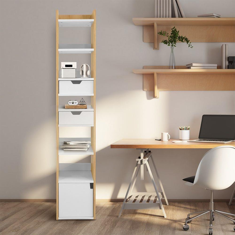 ชั้นวางของผสม 6 ชั้น KONCEPT LINKKO-L 19209992 30 ซม. สีลินด์เบิร์ก/ขาว