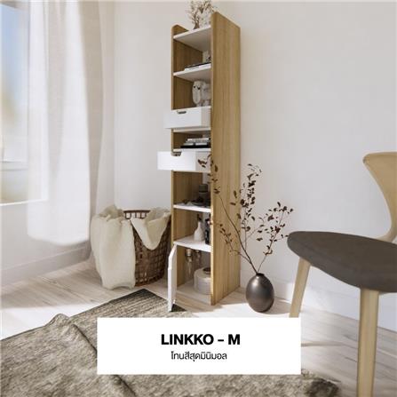 ชั้นวางของผสม 6 ชั้น KONCEPT LINKKO-L 19209992 30 ซม. สีลินด์เบิร์ก/ขาว_3